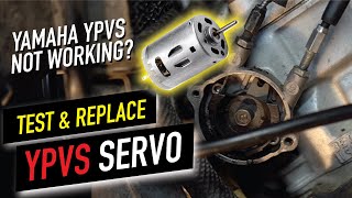YAMAHA YPVS Not Working? YPVS Servo Motor Repair | 1989 Yamaha DT200R WR200