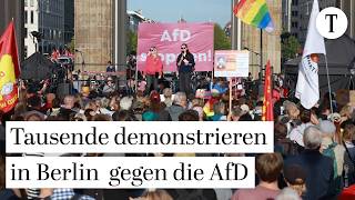 Thousands protest in Berlin against AfD success in Saxony-Anhalt