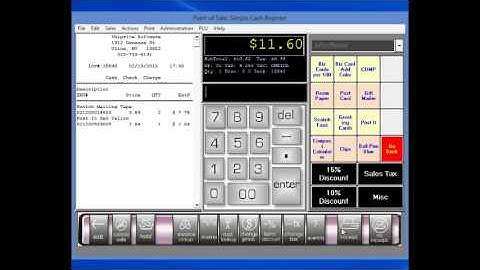 Simple POS Transaction