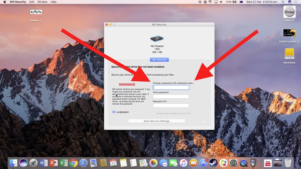 How To Put A Password On Any MyPassport Hard Drive Mac Free Easy