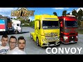 BEKA!😂Testujemy Konwój?🚍😱★Jedziemy do Ługi 1/2!★ ETS 2 CONVOY✔ MafiaSolecTeam 🌏