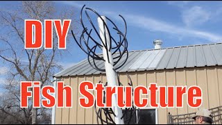 How To Build a Artificial Fish Attractor Structure / Habitat