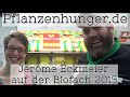 Jérôme Eckmeier auf der Biofach 2015  -  Vegane Pizza, Lasagne &amp; Käse