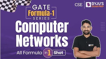Computer Network Formulas | GATE Formula Revision | GATE 2023 CSE | BYJU