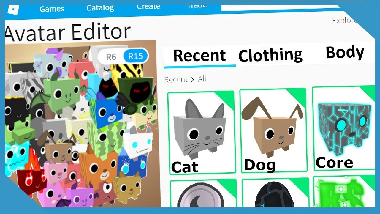 Roblox Making Pet Simulator An Account Youtube - gravycatman roblox avatar