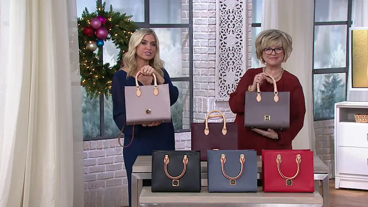 Dooney & Bourke Leather Janine Satchel on QVC
