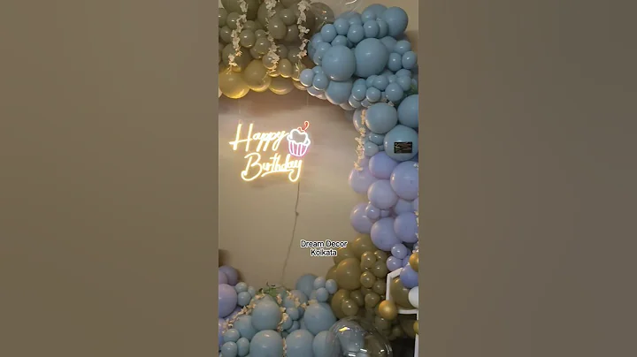 Birthday decoration ideas !! teddy theme decoration !! simple balloon decoration ideas #balloon