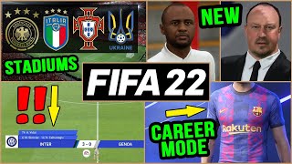 *NEW* FIFA 22 NEWS | National Stadiums, Career Mode Third Kits, Broadcast Packages & More