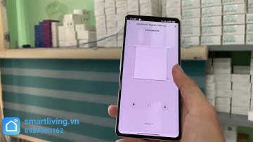 Hướng dẫn lắp rèm cuốn  cầu vồng Tuya combi