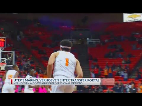 Maring, Verhoeven leaving UTEP