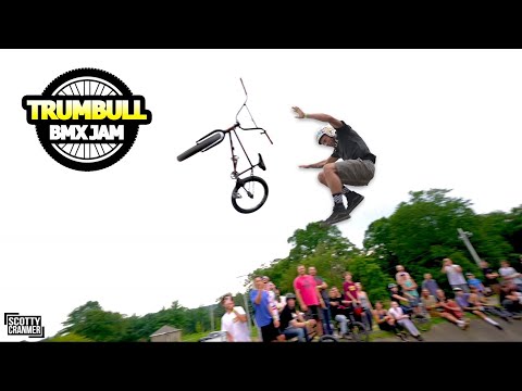 Crazy Bails On The "Big Booter" At The BMX Jam!