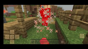 I play my brother find the button challenge in crafting and building