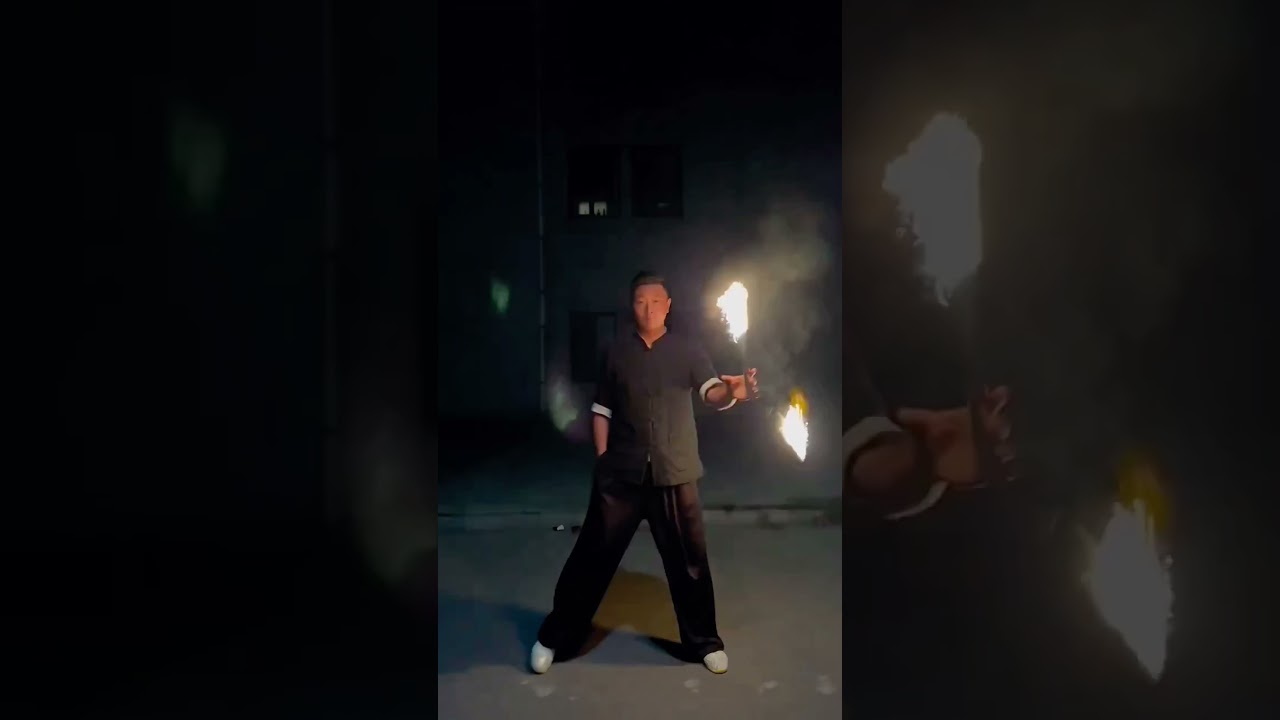 Do you dare to use the nunchakus with fire? 