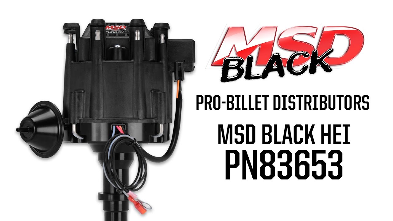 MSD 8365 Pro-Billet HEI Distributor