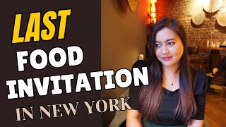 How was our last food invitation at NYC !!! // Turkish Food Experiment // New Vlog