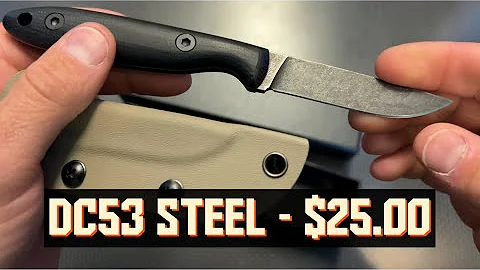 SDOKEDC - Fixed Blade - DC53 Steel - $25.00