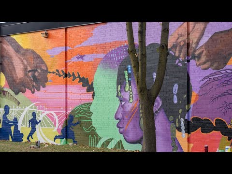 New Mural Celebrating Black Hair Animates Little Jamaica