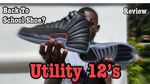 Air Jordan 12 Utility SNEAKER REVIEW