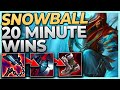 SNOWBALL EARLY GAME AS LEE SIN vs KAYN [League Of Legends]