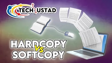 Hardcopy VS Softcopy Difference Urdu in Hindi