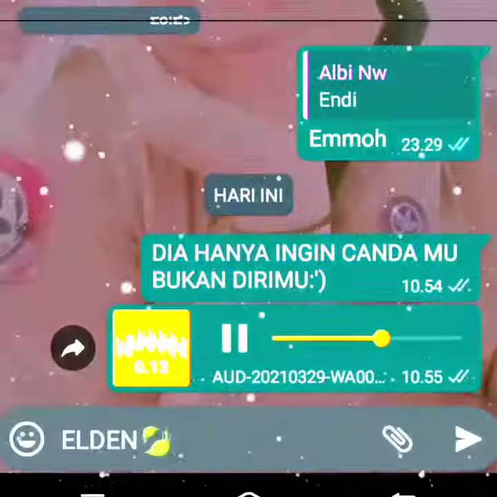 DIA HANYA INGIN CANDA MU BUKAN DIRIMU:')||story wa