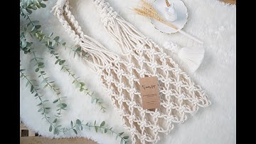 [ 한국예술마크라메협회본원 손재주공장 ] 마크라메 네트백 만들기