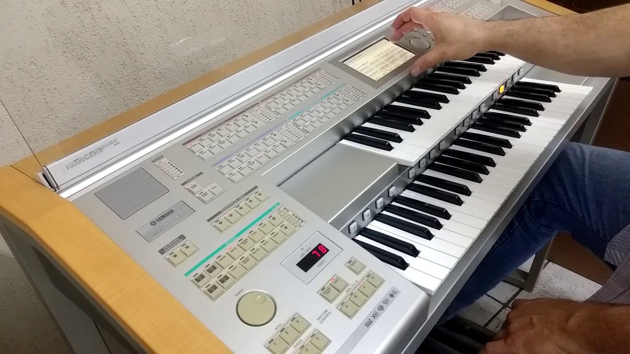 Yamaha Electone Stagea ELS-01 (2006) Fully Working with Seat
