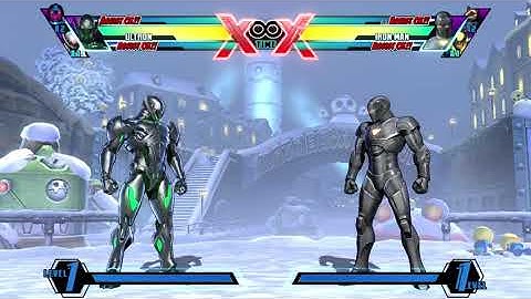 UMVC 3 Palette Swap - Ultron Combo Video