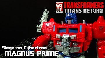 Tambeyoda Reviews: Archives: Transformers Titans Return Magnus Prime