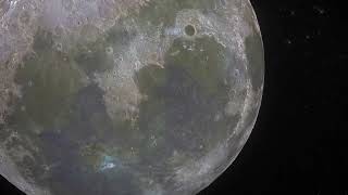 Полёт над Луной  Космос   Обзор Спутника Земли