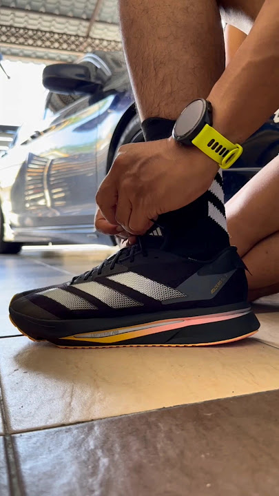 Lacing up the Adidas Adizero SL2🏃🏃