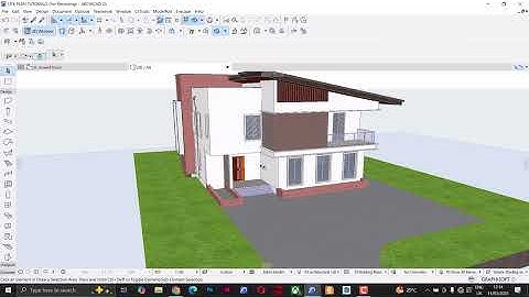 ArchiCAD Tutorial: Creating a Site Plan
