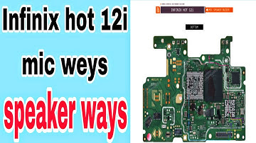 Infinix hot 12i mic/speaker problem solution