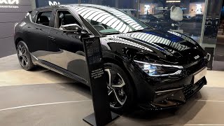 2023 Kia EV6 GT Line Black Exterior and Interior Details