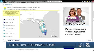 Florida launches interactive map detailing latest coronavirus cases