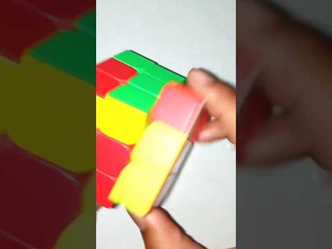Rubiks cube solve l Rubiks cube solve 3by3last leae #shortsfeed #trendingshorts #rubikscube