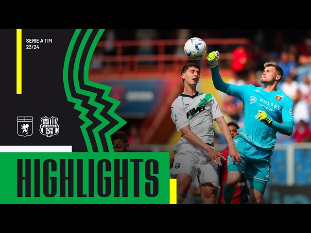 Genoa-Sassuolo 2-1 | Highlights 23/24