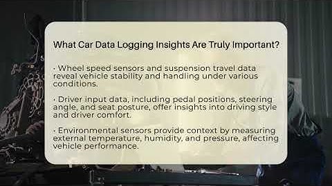What Car Data Logging Insights Are Truly Important? - Car Performance Pros