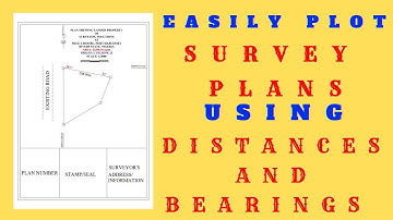 How To Plot With Distance And Bearing on AutoCAD 2025