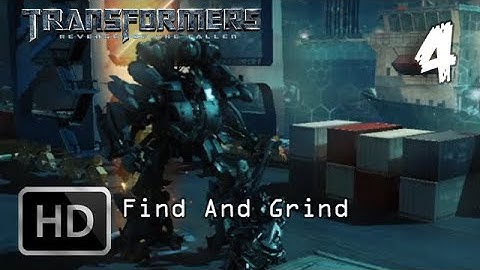 Transformers Revenge of the Fallen Part 4 - Decepticon M3A, Find And Grind
