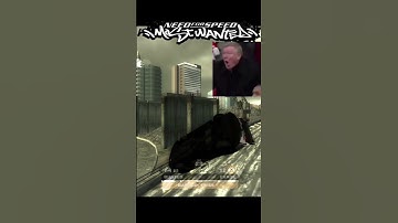 The Best Stunt in the history of NFS Most Wanted #shorts #gaming #cars #nfsmostwanted