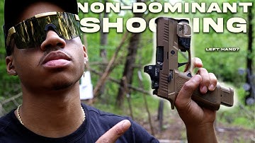 Can You Shoot w/  Your Non-Dominant Hand? | Non-Dominant Shooting