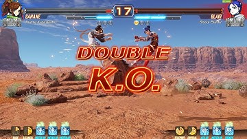 Fighting EX Layer [Steam]: Player Matches with my girlfriend (11/29/18, part 2/2)