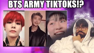 Hmm...bts Army Tiktoks Reaction