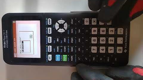Playing tetris on TI84 plus CE-T python edition. version 5.6