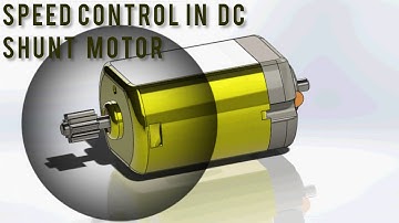 SPEED CONTROL IN DC SHUNT  MOTOR