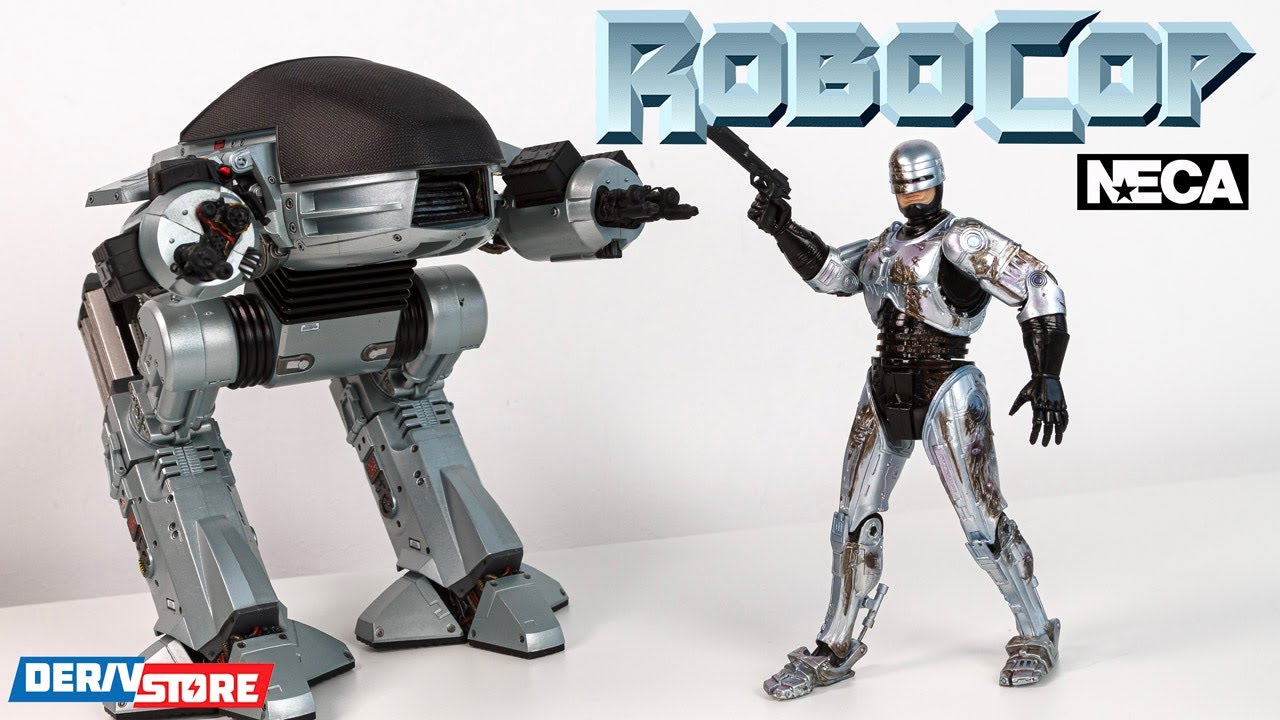 ROBOCOP et ED-209 les Figurines NECA hallucinantes des chez Deriv Store Le  test Détaillé 
