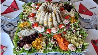 طريقة تحضير سلطة راقية وفاخرة للضيوف والمناسبات بجميع تفاصيلها salade prestige