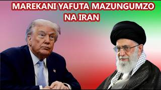 Breaking Marekani Yafuta Mazungumzo Ya Nyuklia Na Iran