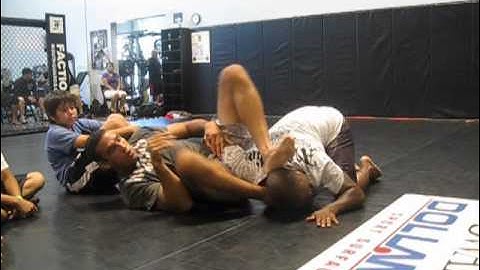 Fabricio Werdum: Attacks off your back in an MMA setting